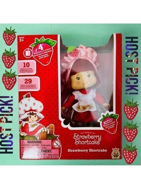 Strawberry Shortcake Doll NIB 10 Pieces Included 4 Surprises